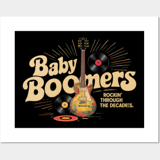 "Groovy Melodies: Baby Boomers' Musical Saga" Posters and Art